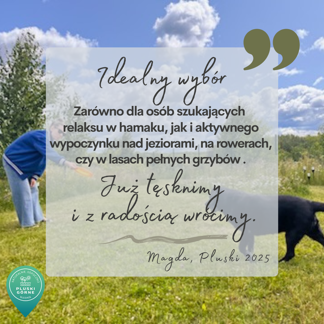 Pluski Górne - Warmia - Naturalnie, odpocznij — zdjęcie 1