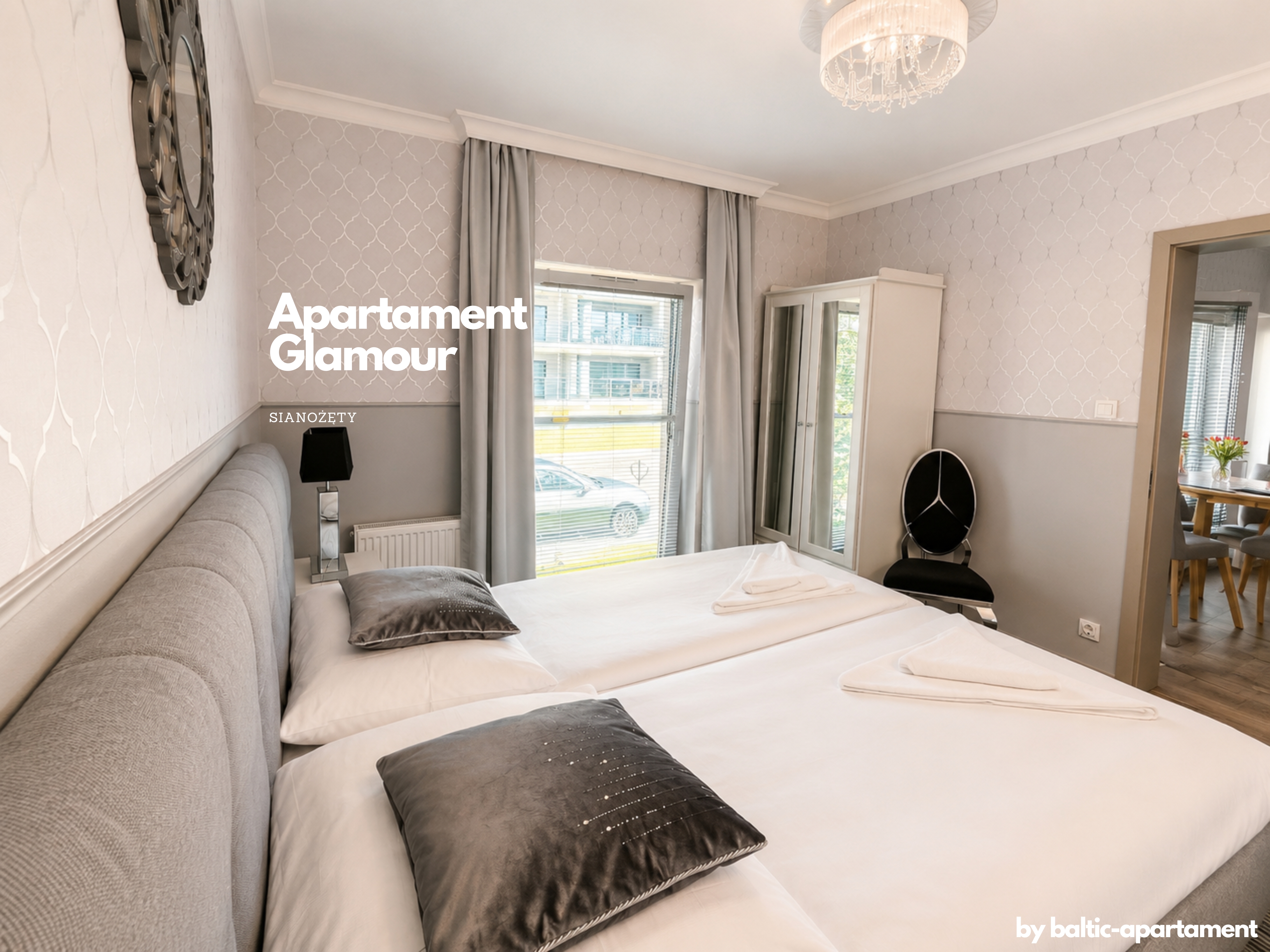 Apartament Glamour - 5 Mórz - Basen - SPA - Sauna — więcej zdjęć