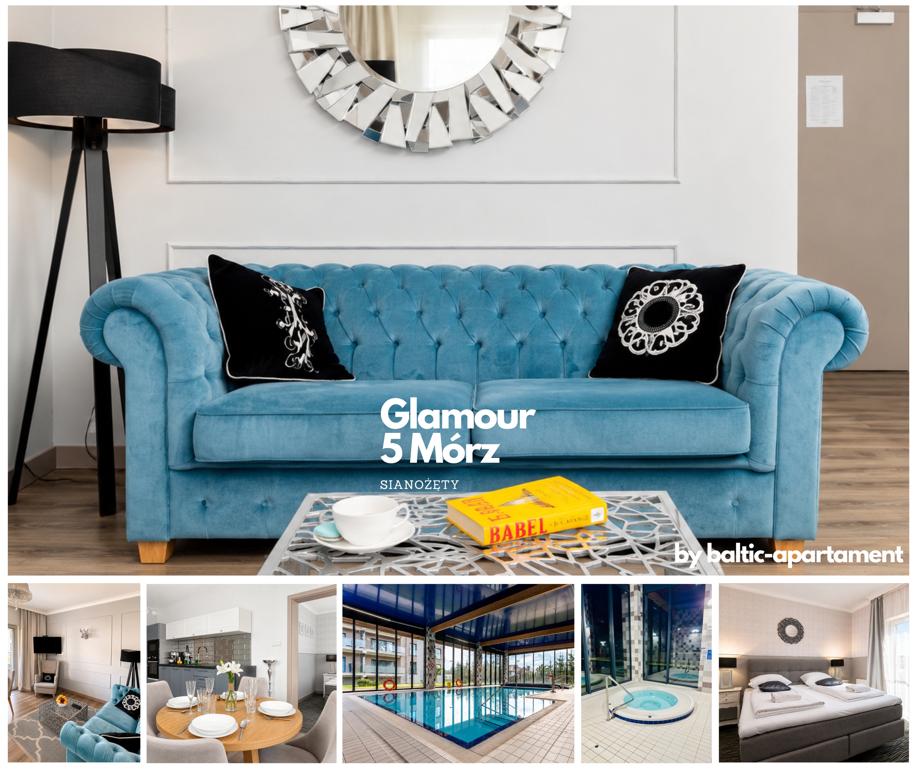 Apartament Glamour - 5 Mórz - Basen - SPA - Sauna — zdjęcie główne